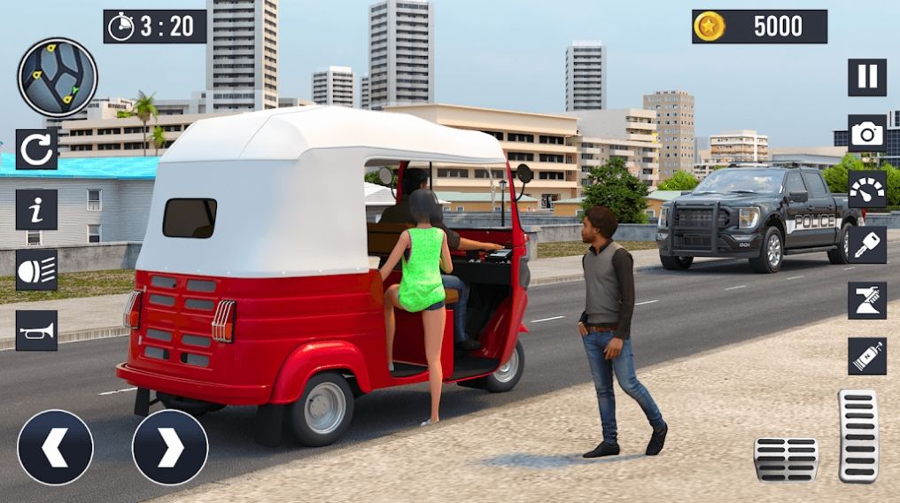 Tuk Tuk Auto Rickshaw Driver游戏