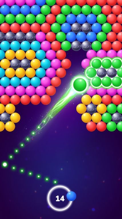 气泡流行射击游戏Bubble Shooter