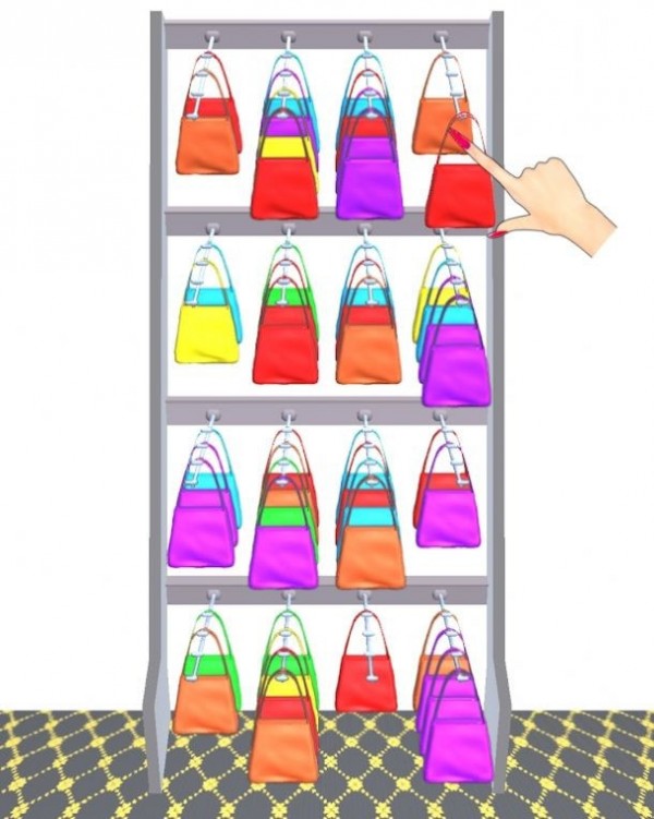 包包分拣难题Bag Sort Puzzle