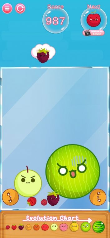 合并水果块Watermelon Merge