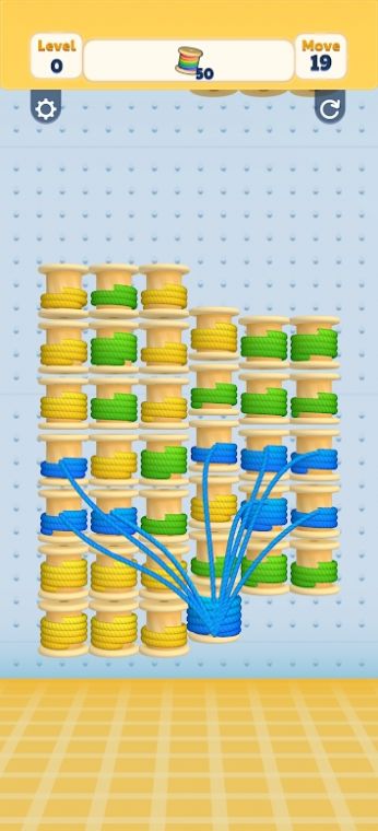 绳索融合游戏Thread Blast