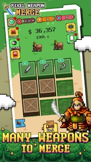 像素武器合并游戏Pixel weapon merge