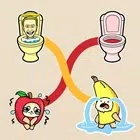 香蕉猫冲刺:冲到厕所Banana Cat Rush-Draw to Toilet