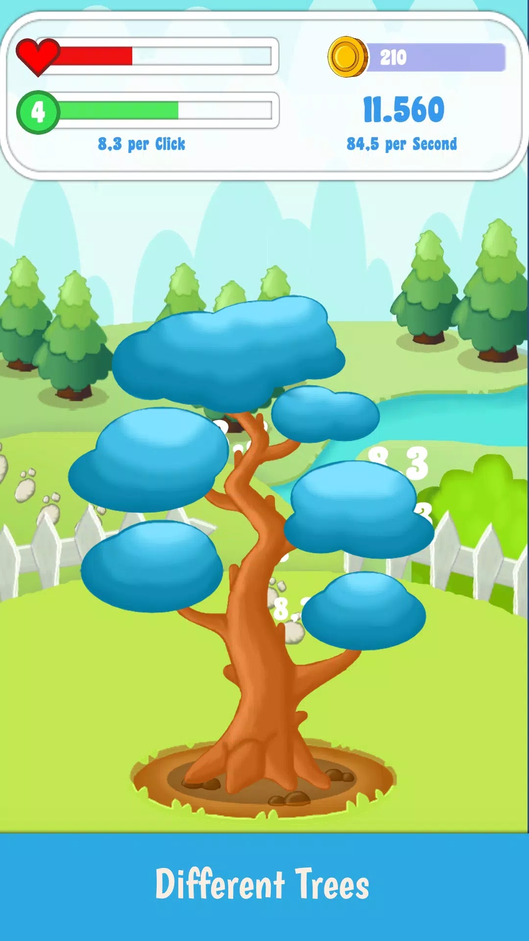 闲置树点击器Idle Growing Tree Clicker