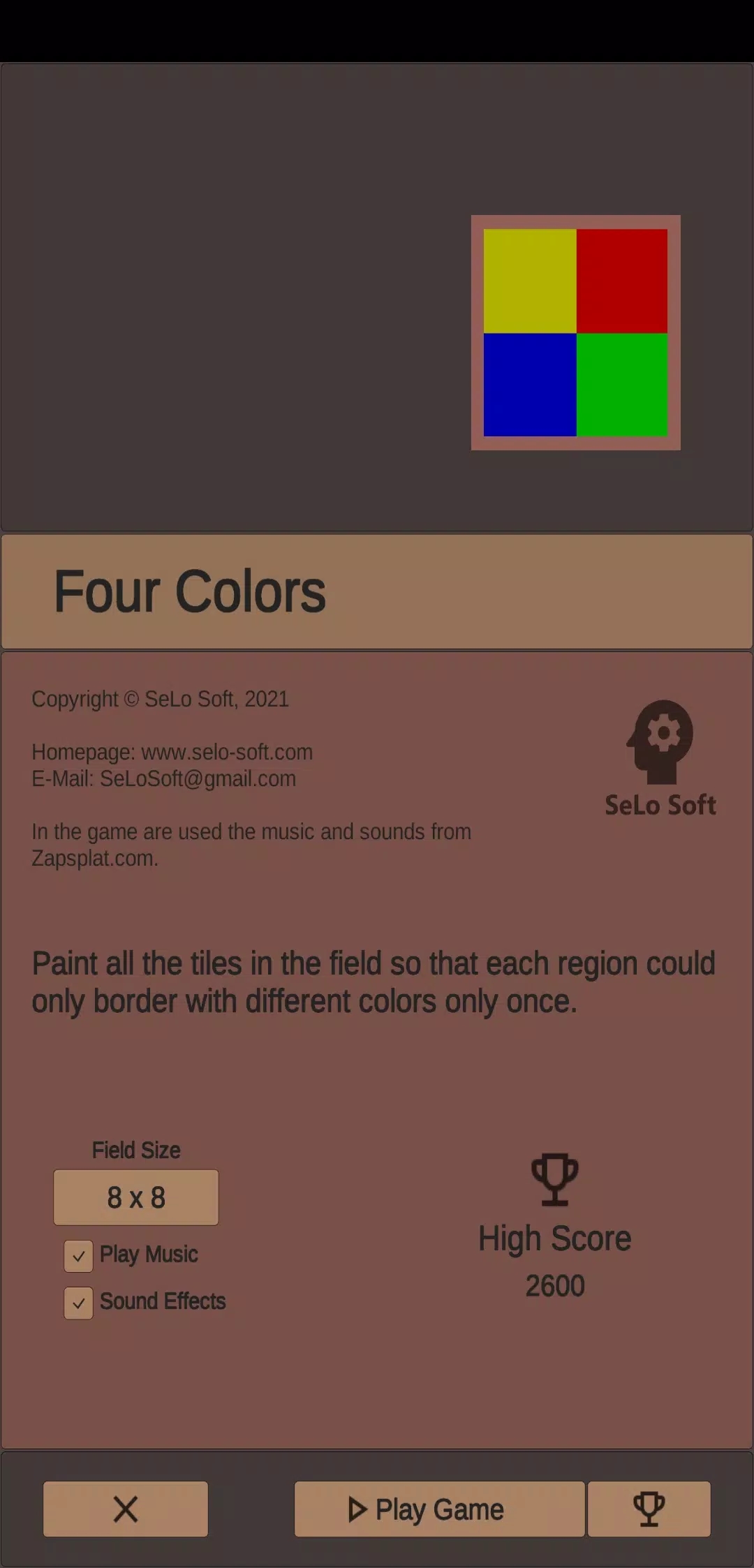 四种颜色Four Colors