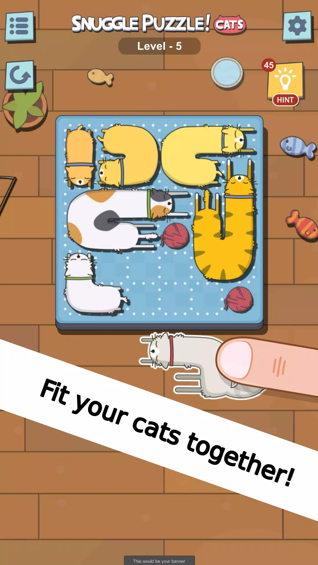 可爱的懒猫Snuggle Puzzle Cats:Lazy cats