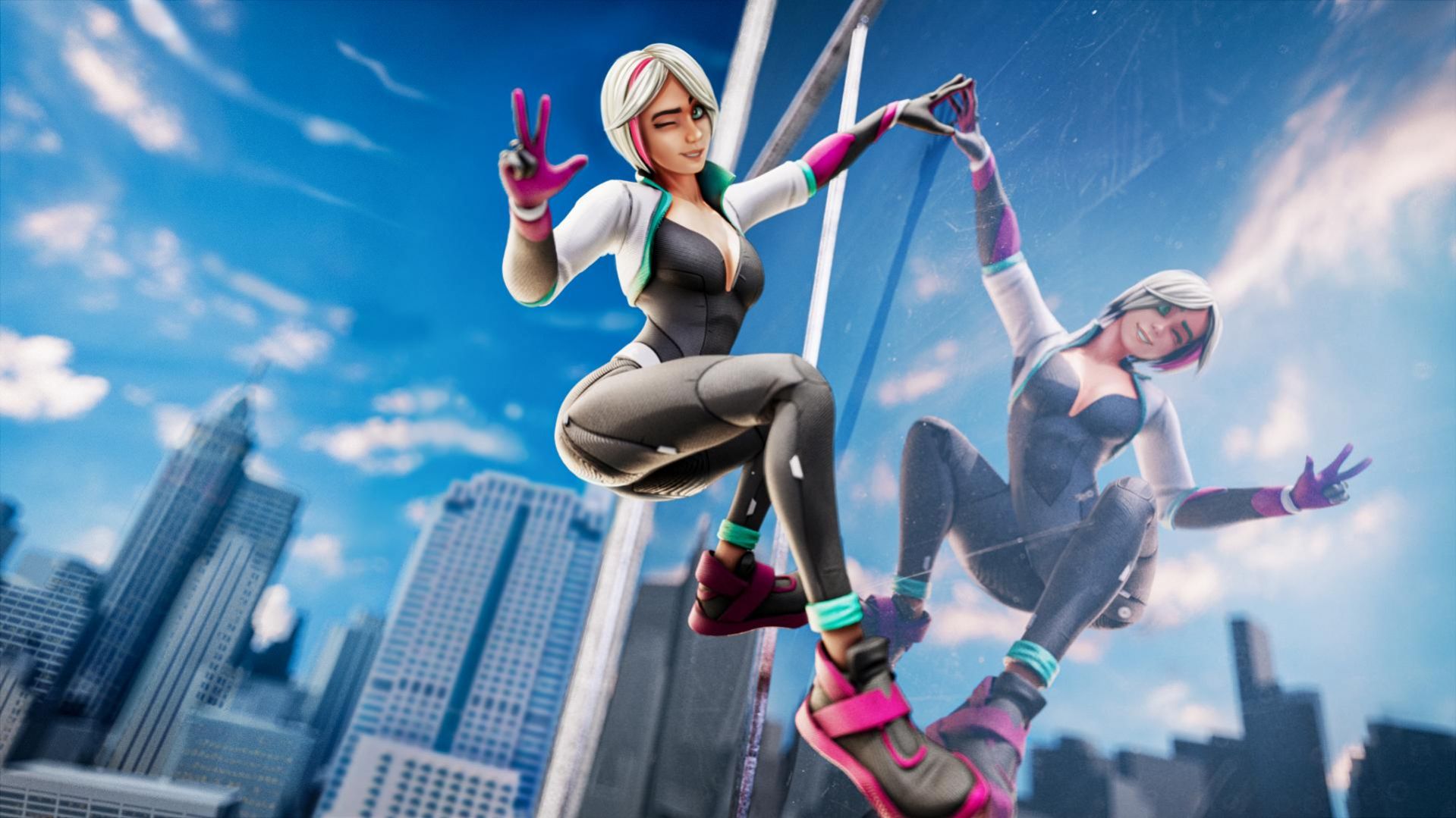 超级英雄蜘蛛女孩游戏Super Fighter Girl