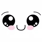可爱的脸Cute
