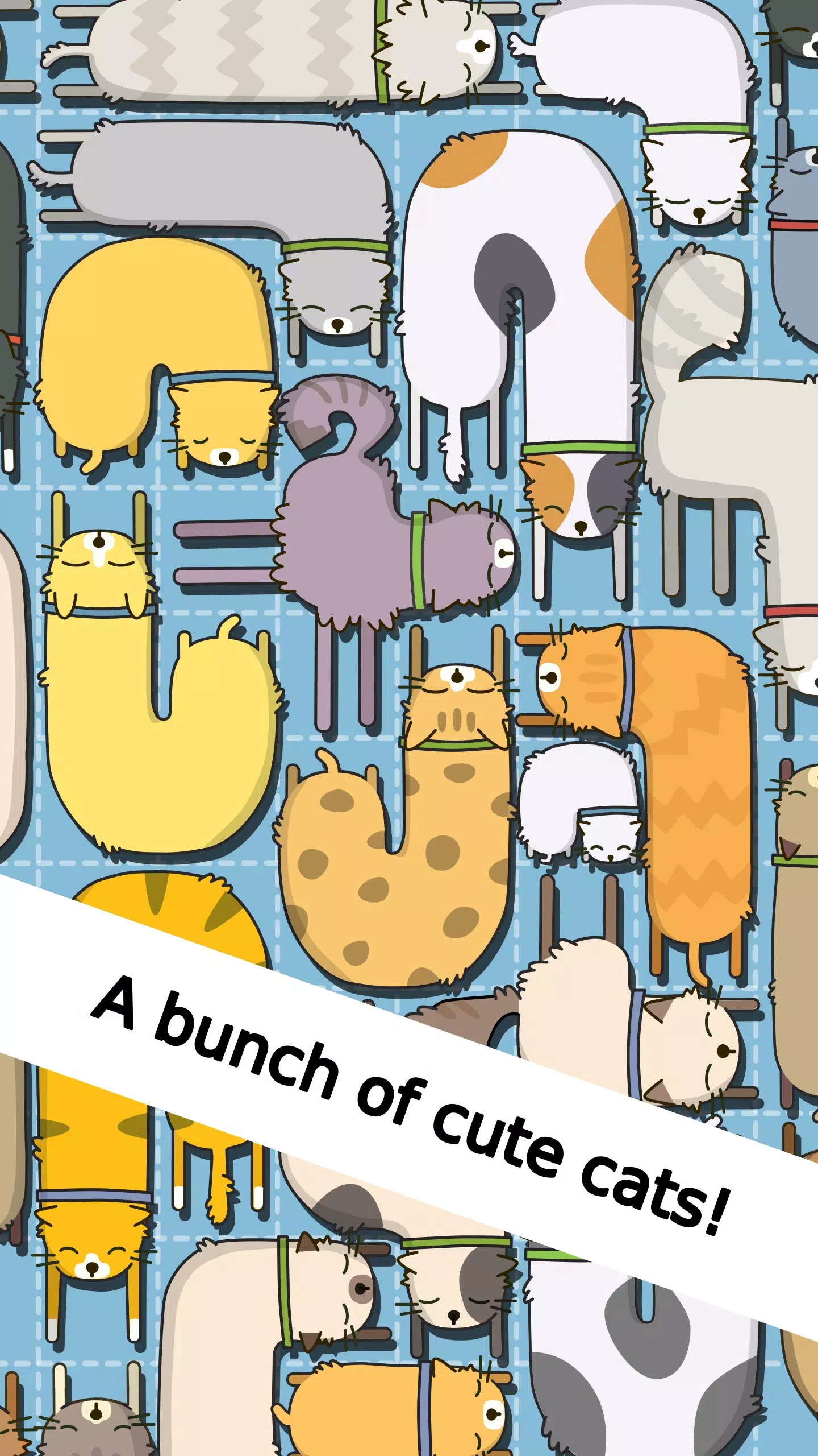 可爱的懒猫Snuggle Puzzle Cats:Lazy cats