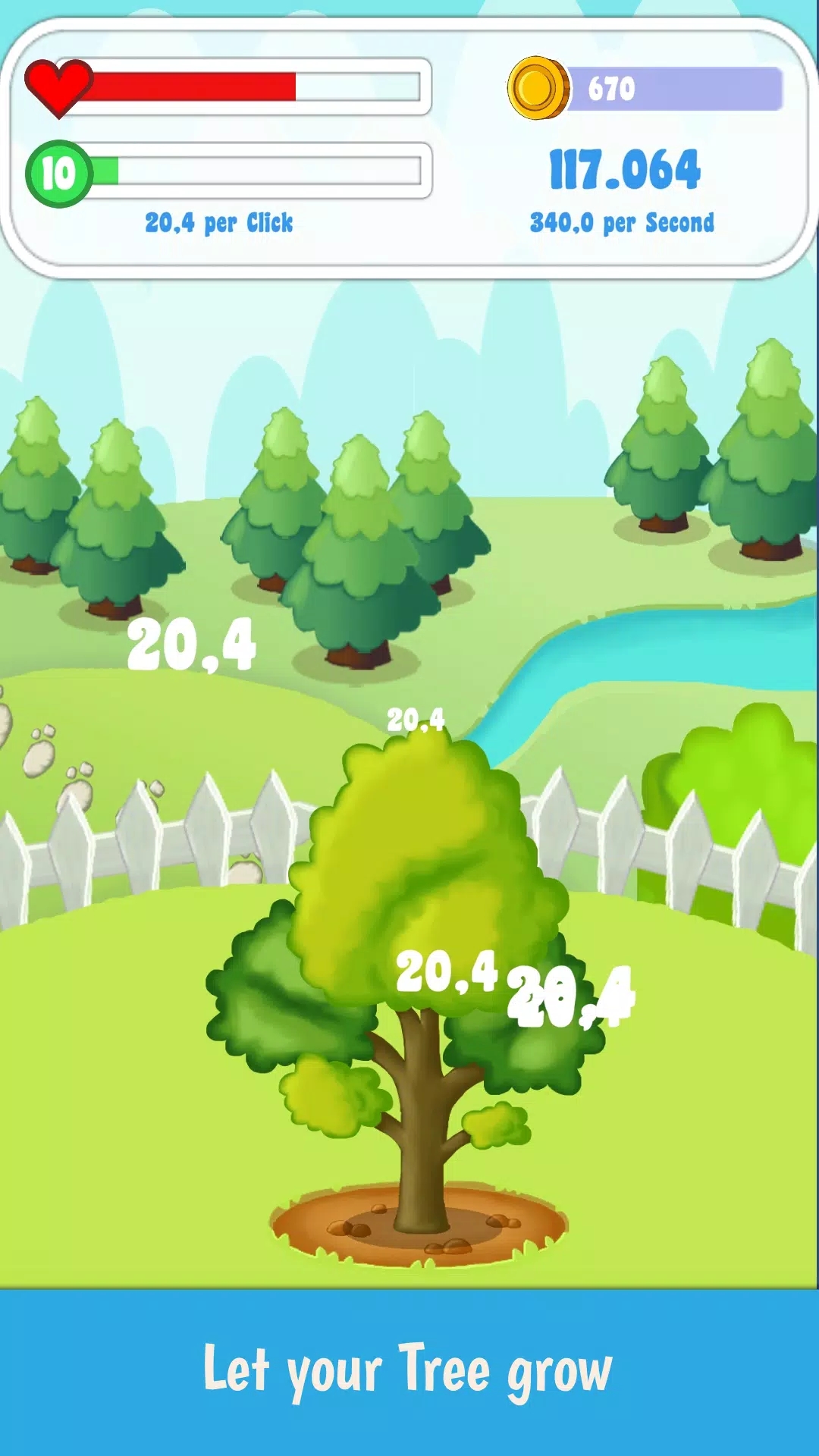 闲置树点击器Idle Growing Tree Clicker