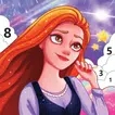 数字艺术故事颜色Story Color By Number Art