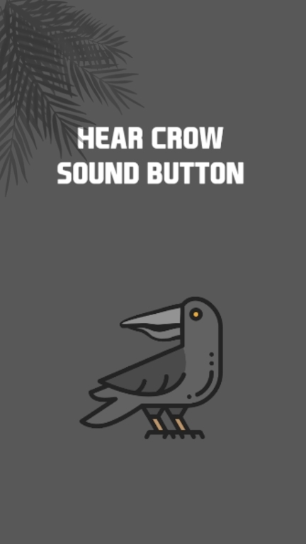 乌鸦叫声按钮Crow Sound Button