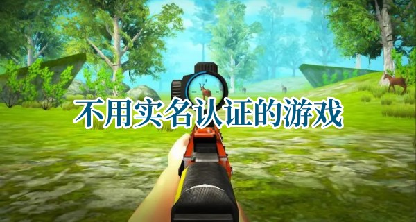 不用实名认证的游戏