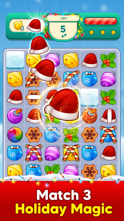 圣诞老人连连看Santa Claus Match 3 Christmas