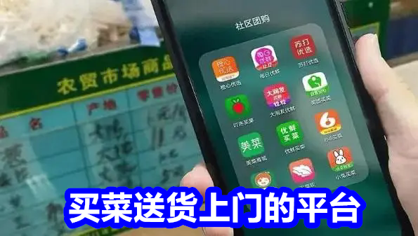 买菜送货上门的平台