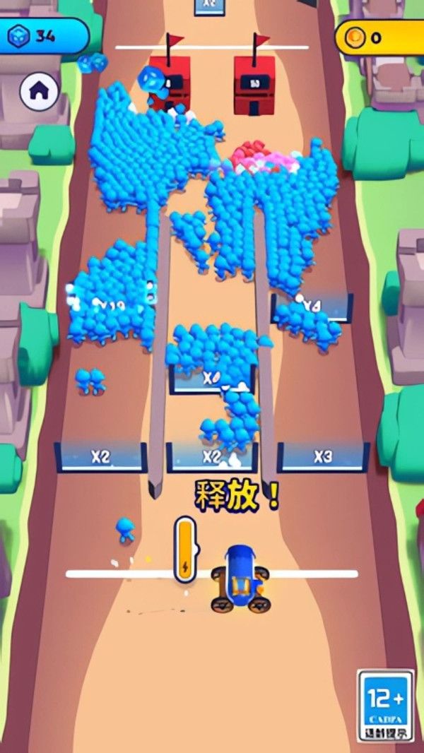 小兵冲不停游戏