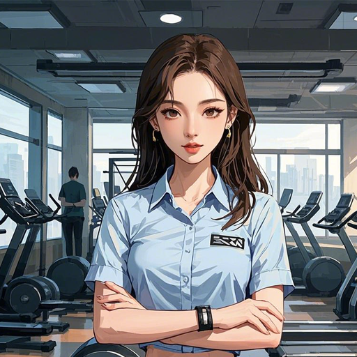 美女健身教练游戏
