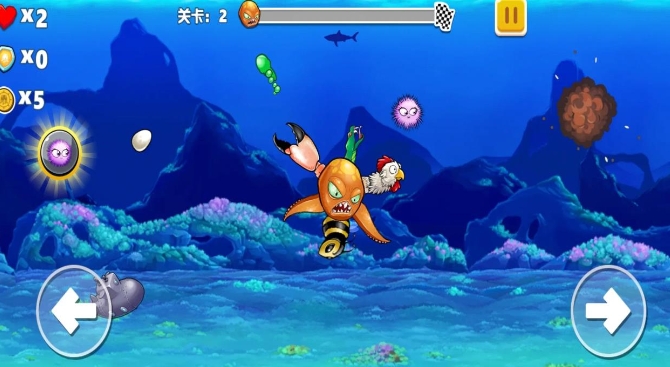 水生物进化游戏