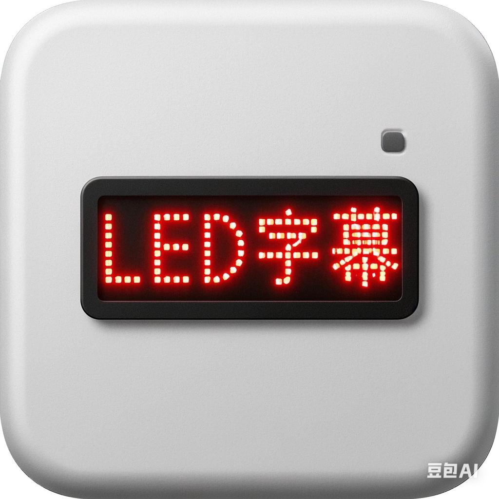 LED手机字幕