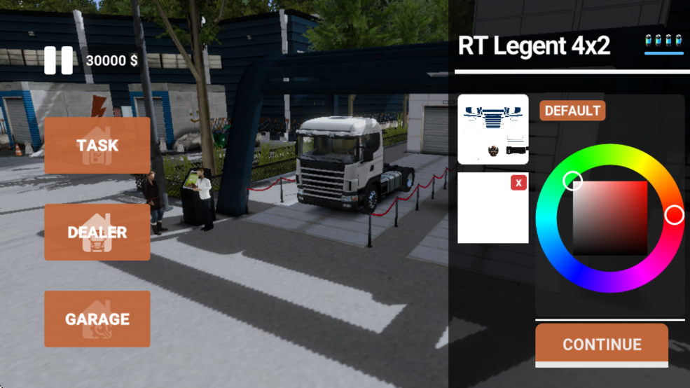 车手公路英雄汉化版图1