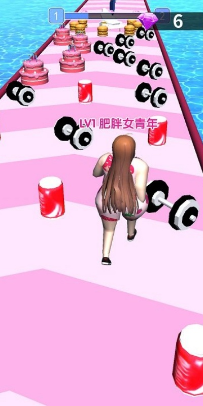 女神跑跑跑游戏