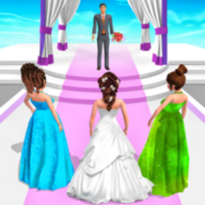 Bridal Dress up run游戏