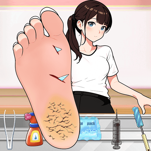 小姐姐也修脚游戏