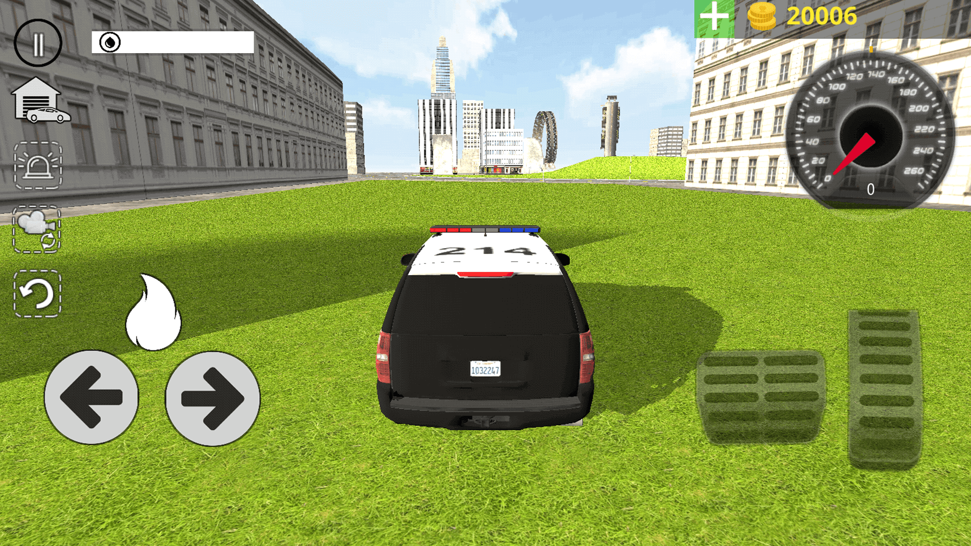 治安巡逻警车游戏