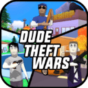开放世界沙盒模拟器(Dude Theft Wars)