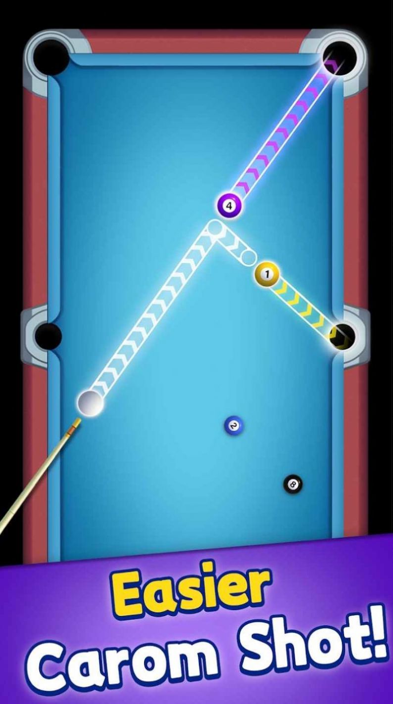 Aim Train 8 Ball Pool游戏