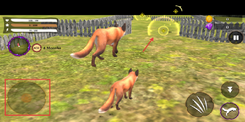 Virtual Arctic Fox Family Sim游戏