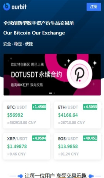 ourbit交易所app