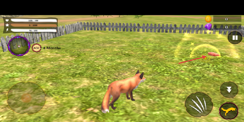Virtual Arctic Fox Family Sim游戏