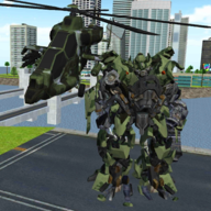 X Ray Robot Helicopter游戏