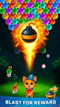 Cat Bubble Shooter: Pop Rescue最新版
