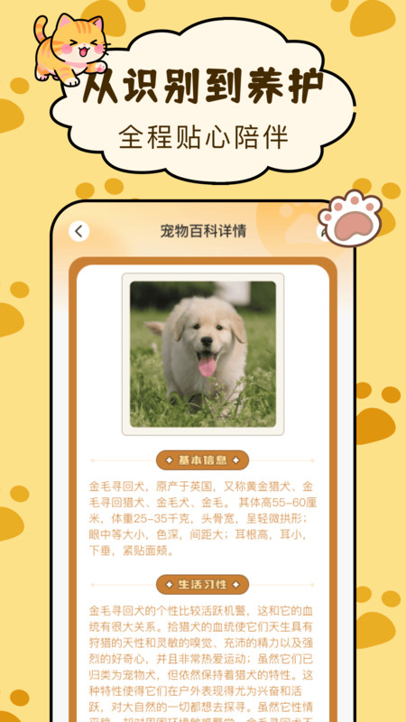 宠物伙伴百科app