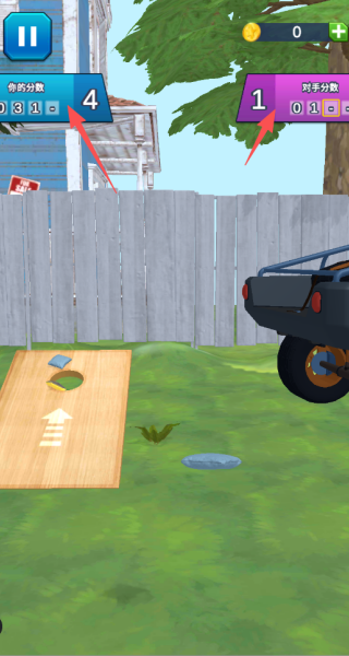 Cornhole Battle-Winning Throw游戏