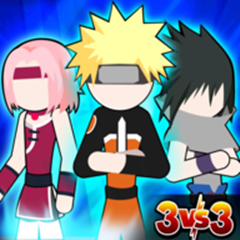 Stick Ninja 3v3游戏