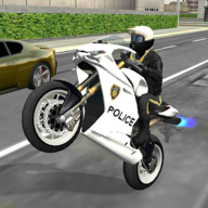 Police Bike City Driving游戏