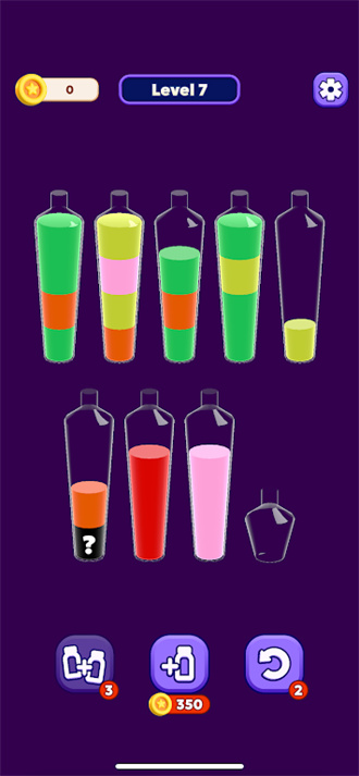 Beverage Sort游戏