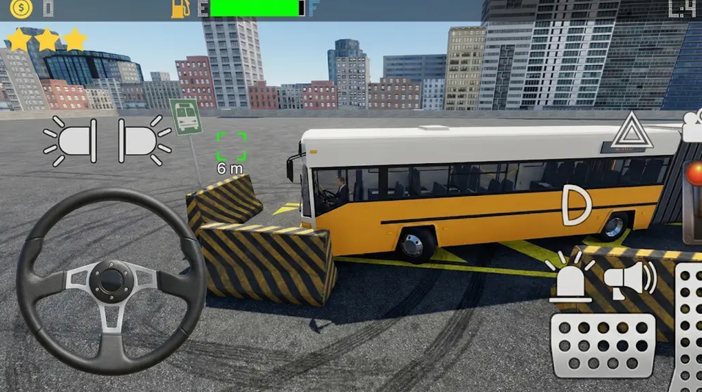 铰接巴士停车(Articulated Bus Parking)游戏