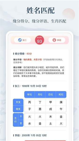 取名字典app