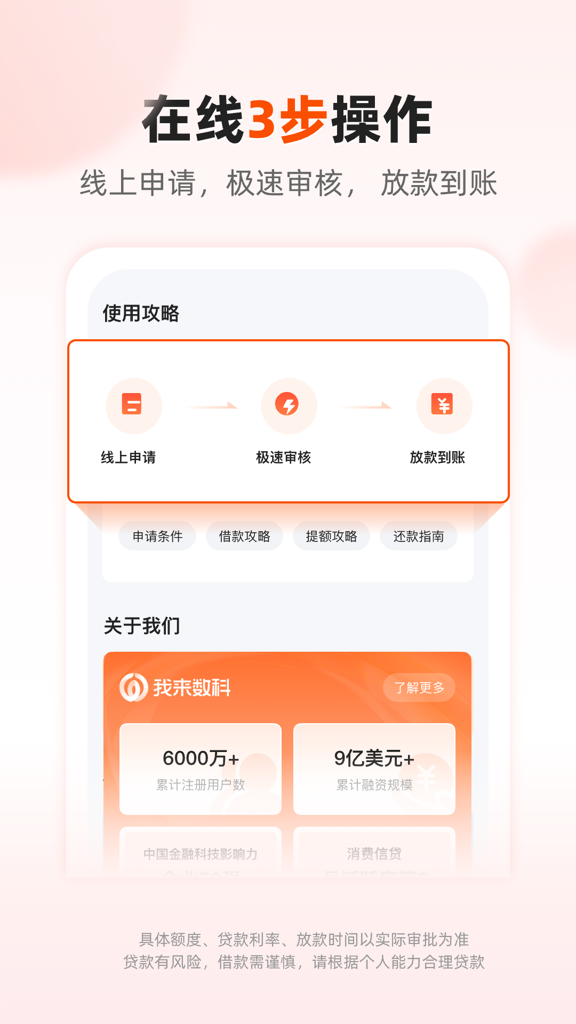 我来数科借款app