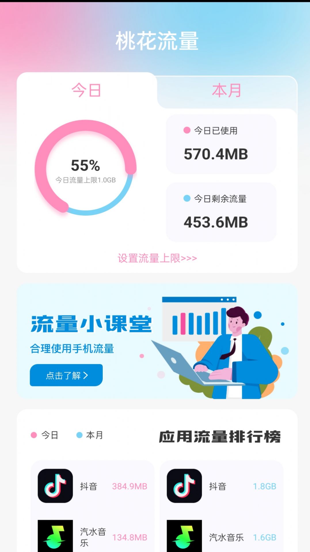 桃花流量软件