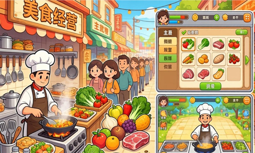 美食经营类游戏