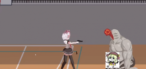 白毛少女大战僵尸无敌版