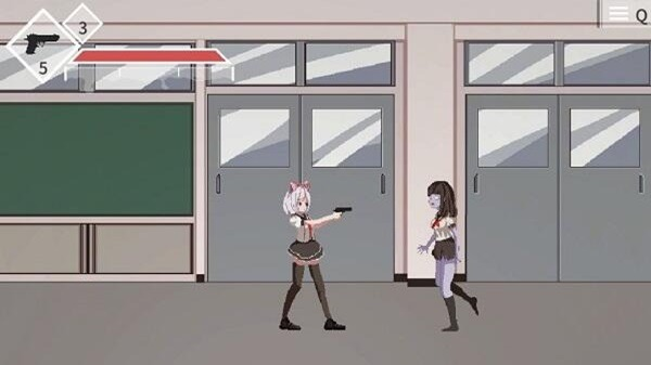白毛少女大战僵尸最新版本