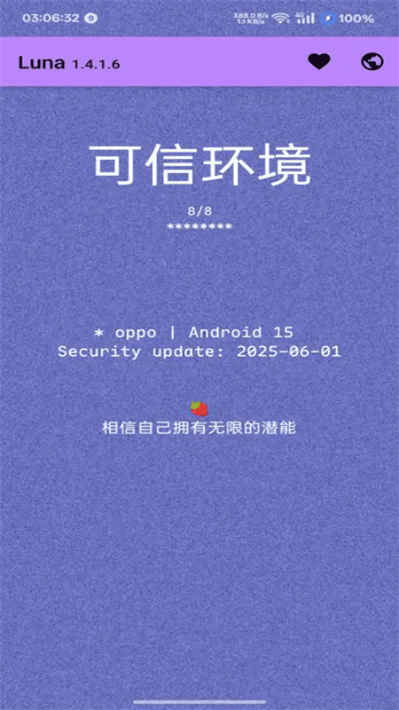 Luna环境检测