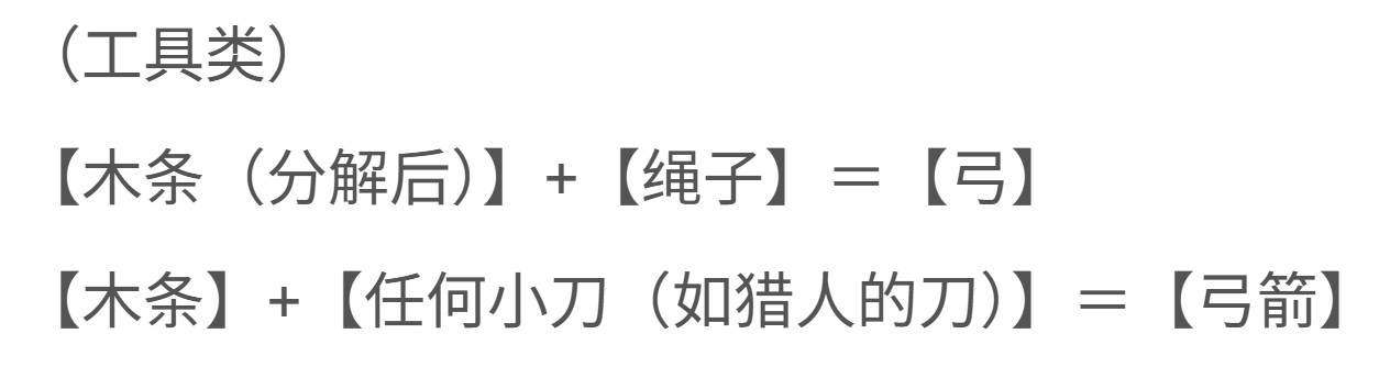 迷你dayz合成功能介绍