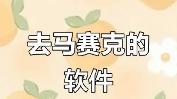 免费去除马赛克软件